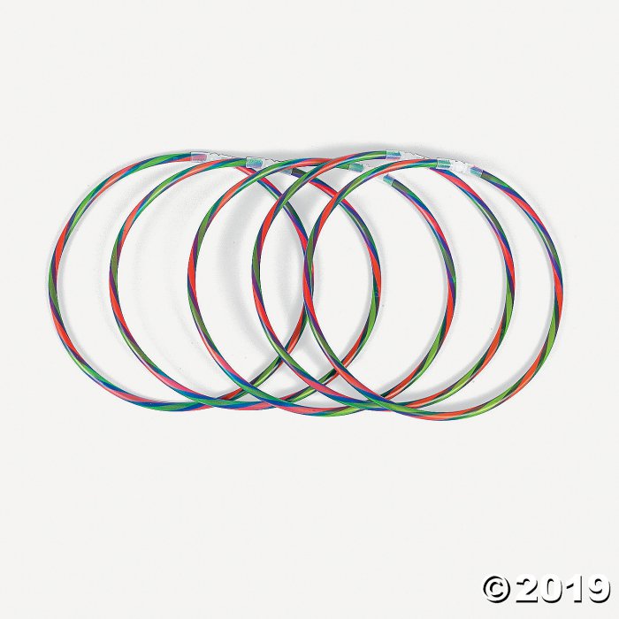 Five-Color Glow Swizzle Necklaces (50 Piece(s))