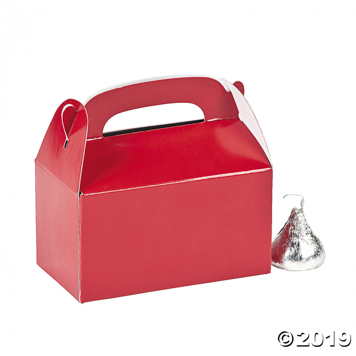 Mini Red Favor Boxes (24 Piece(s)) Mini Red Favor Boxes (24 Piece(s))