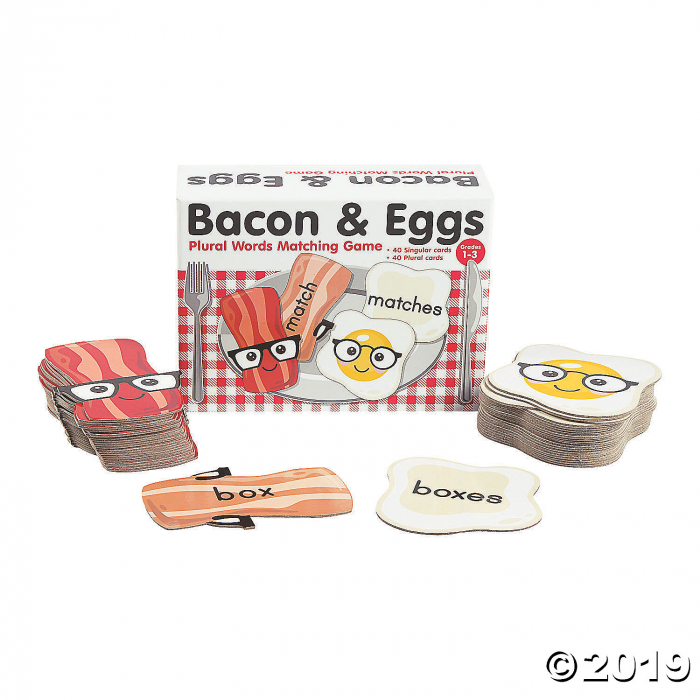 Plural Words Matching Game (1 Set(s))