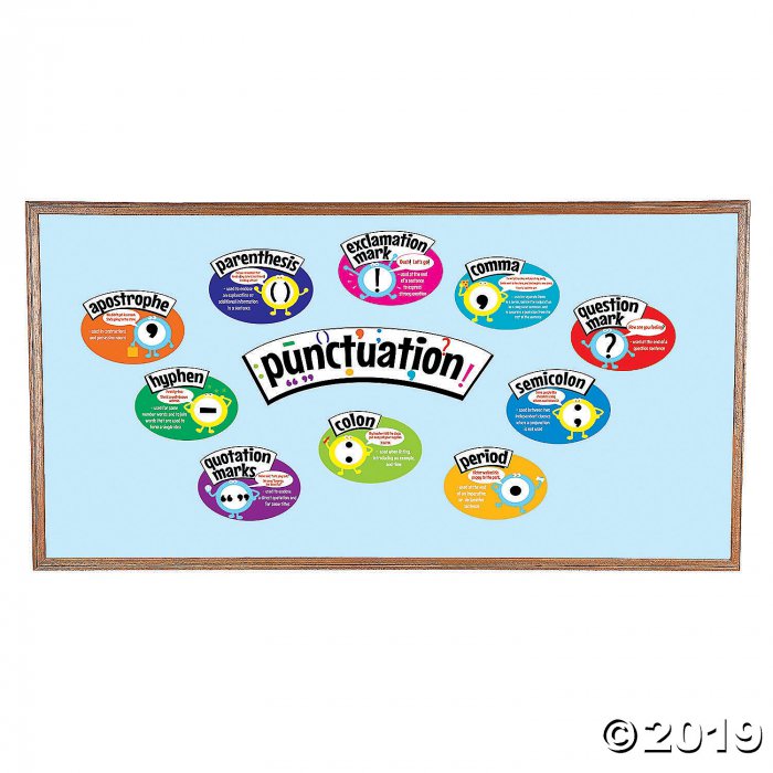 Punctuation Mini Bulletin Board Set (1 Set(s))