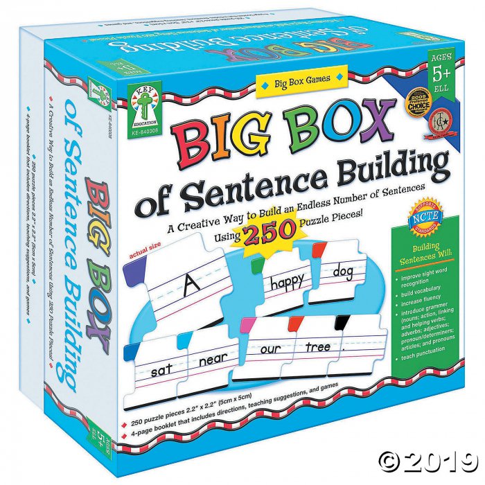 Big Box Of Sentence Building Game (1 Unit(s))