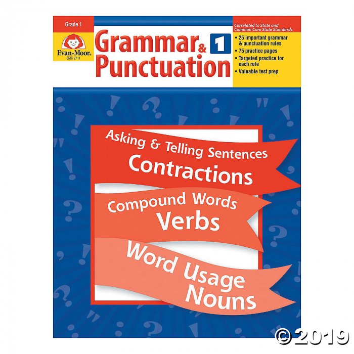 Grammar & Punctuation - Teacher Reproducibles, Grade 1 (1 Piece(s))