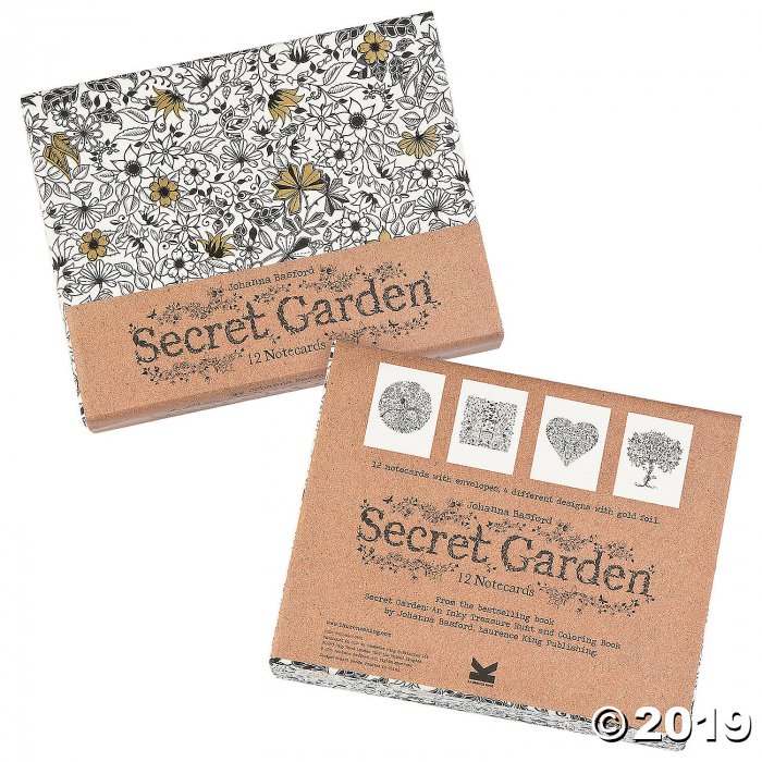 Secret Garden Coloring Notecards by Johanna Basford (1 Unit(s))