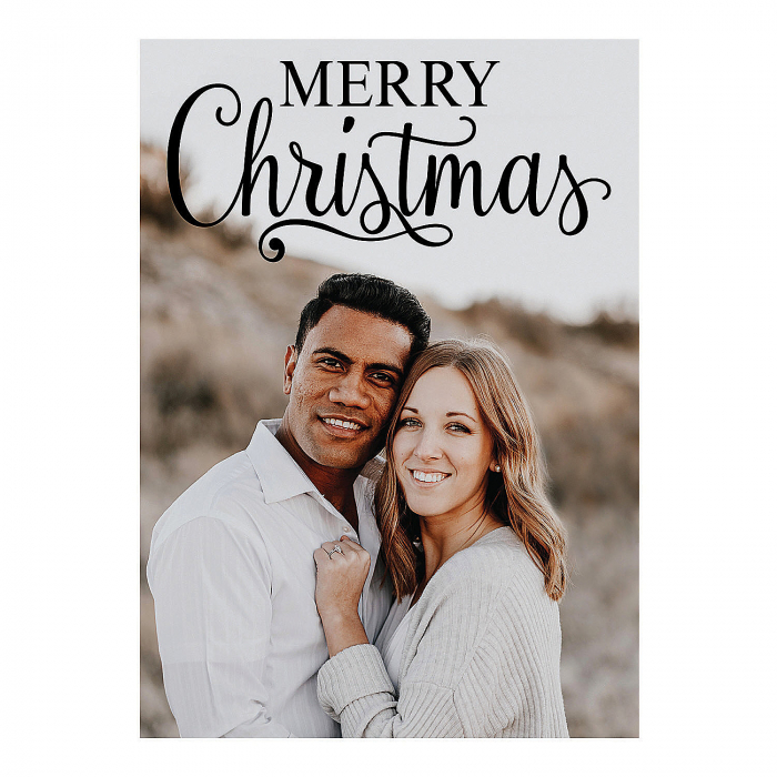 Custom Photo Reason for the Season Christmas Cards (25 Piece(s))