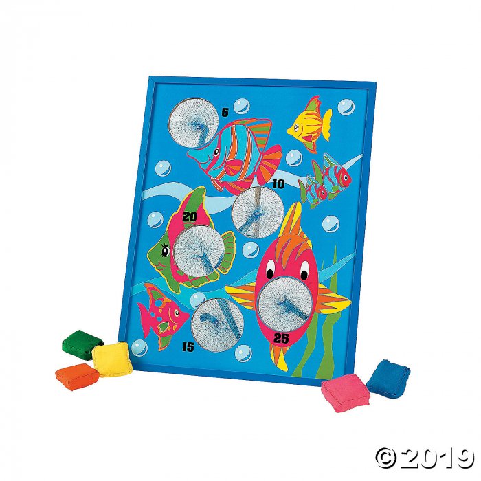 Tropical Fish Bean Bag Toss Game (1 Set(s))