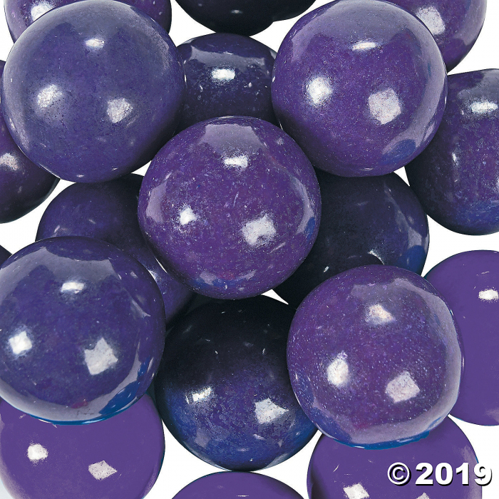 Large Purple Gumballs (105 Piece(s))