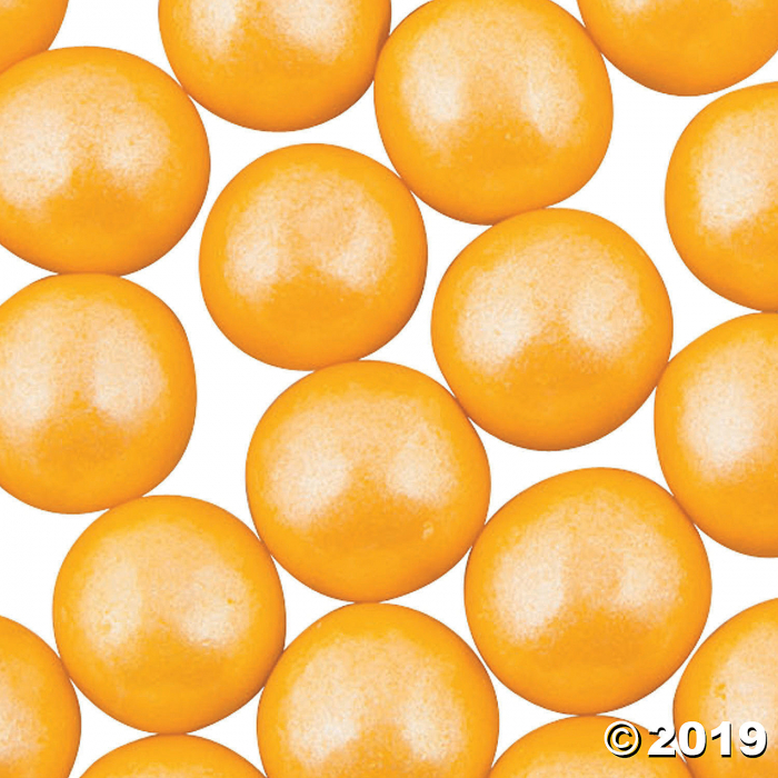 Large Shimmer Yellow Gumballs (100 Piece(s))