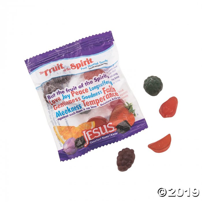 Scripture Candy Fruit of the Spirit Gummy Fruit Snacks (17 Piece(s))