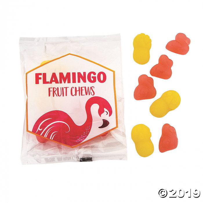 Flamingo Gummy Candy Fun Packs (24 Piece(s))