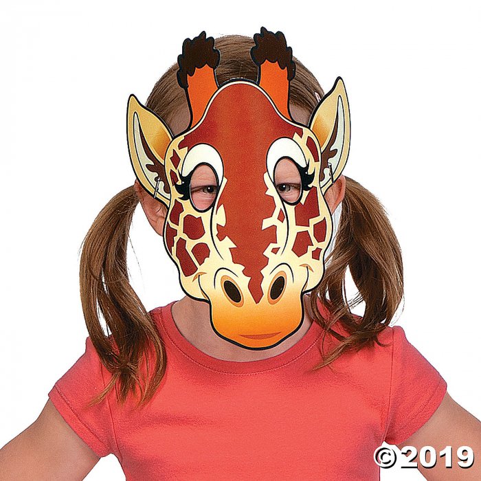 Zoo Animal Masks (Per Dozen)