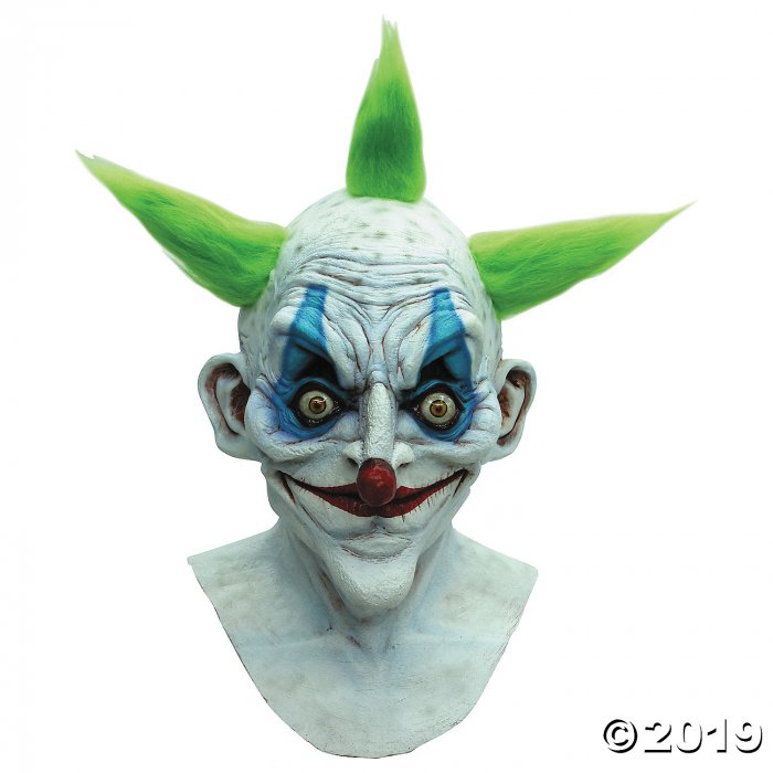 Adult's Old Clown Mask (1 Piece(s))