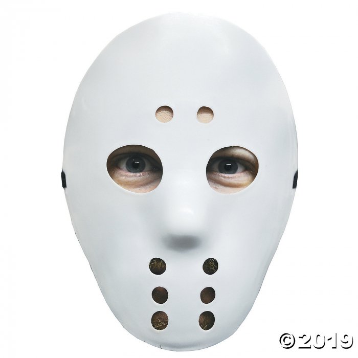White Hockey Mask (1 Piece(s))