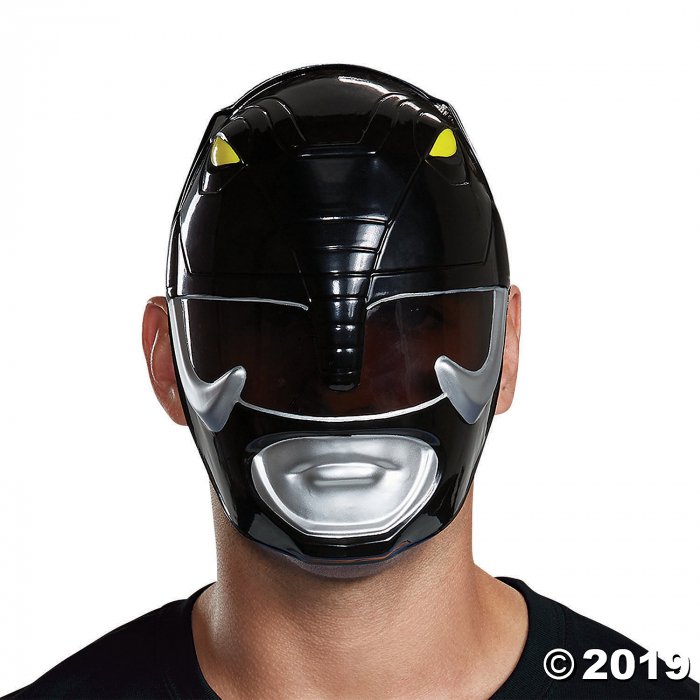 Adult Black Power Ranger Mask (1 Piece(s))
