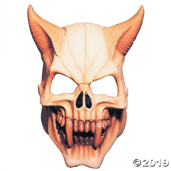 Red Devil Skull Mask