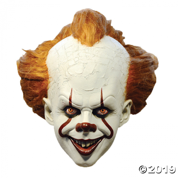 Men's Standard Pennywise Mask (1 Piece(s)) Men's Standard Pennywise Mask (1 Piece(s))