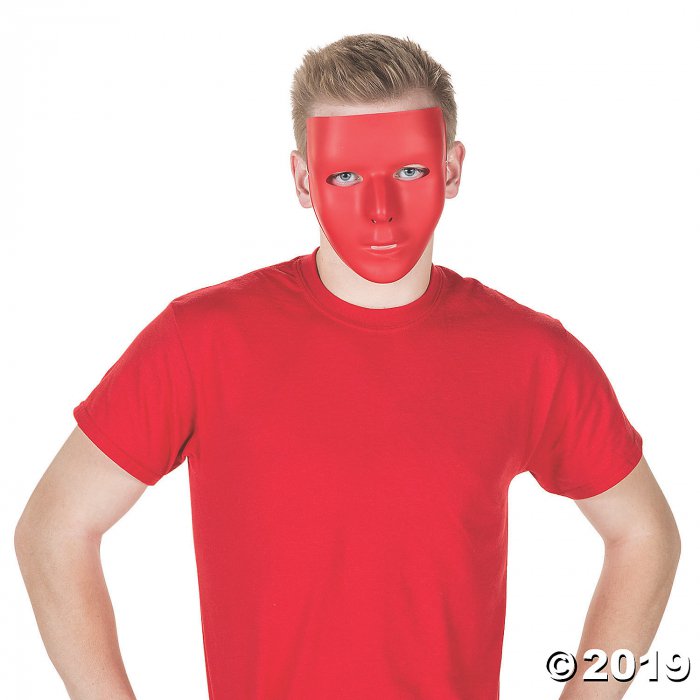 Red Face Masks (6 Piece(s))
