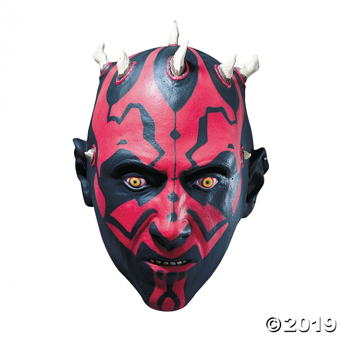 Men's Overhead Darth Maul Mask (1 Piece(s))