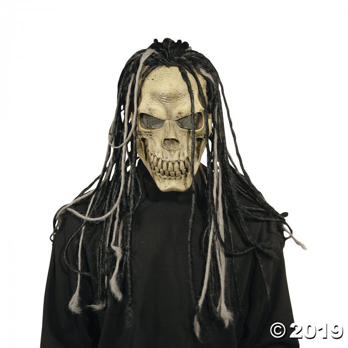 Men's Dead Dread Mask with Hair (1 Piece(s))