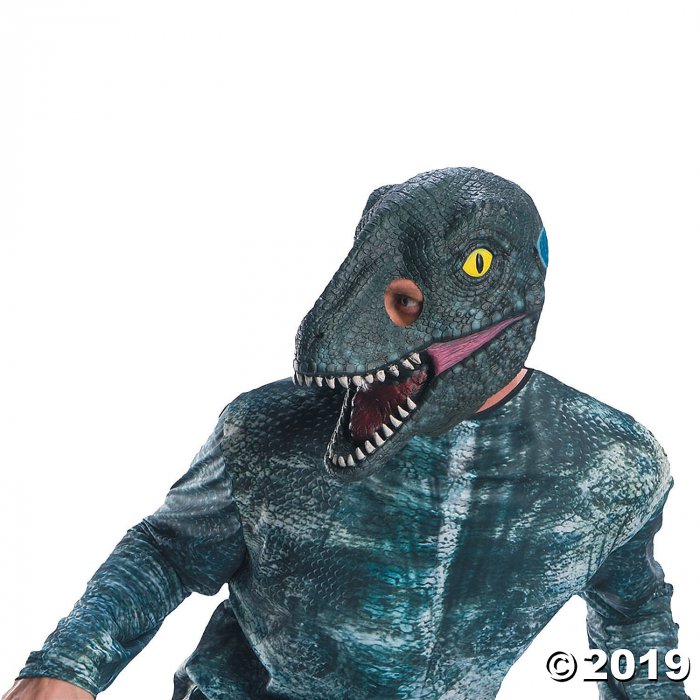 Adult Jurassic World: Fallen Kingdom Blue Velociraptor 3/4 Mask (1 Piece(s))