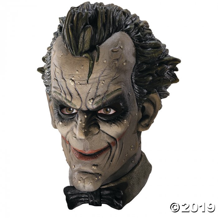 Latex Arkham City Joker Mask (1 Piece(s))