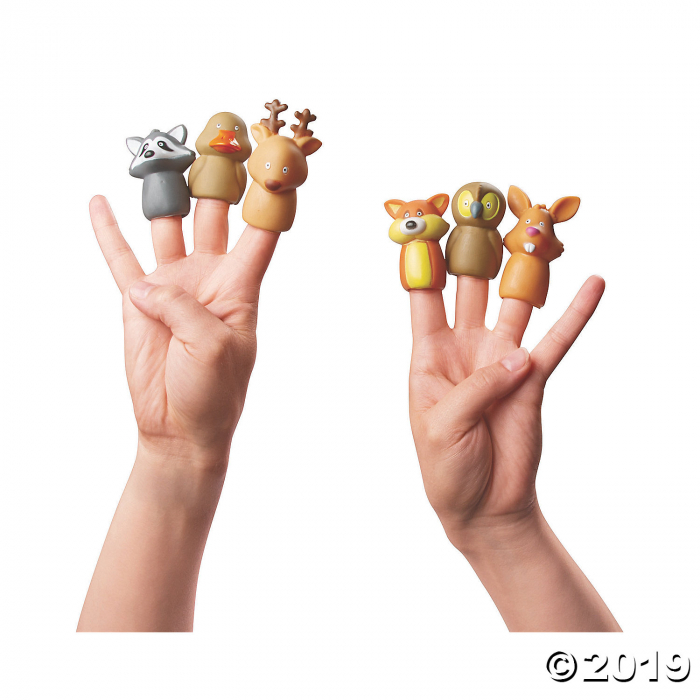 Woodland Character Finger Puppets (24 Piece(s))