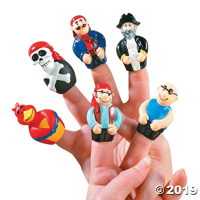 Pirate Finger Puppets (24 Piece(s))