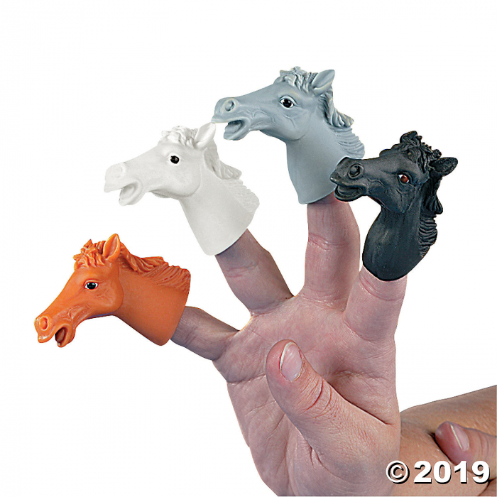 Horse Finger Puppets (Per Dozen)