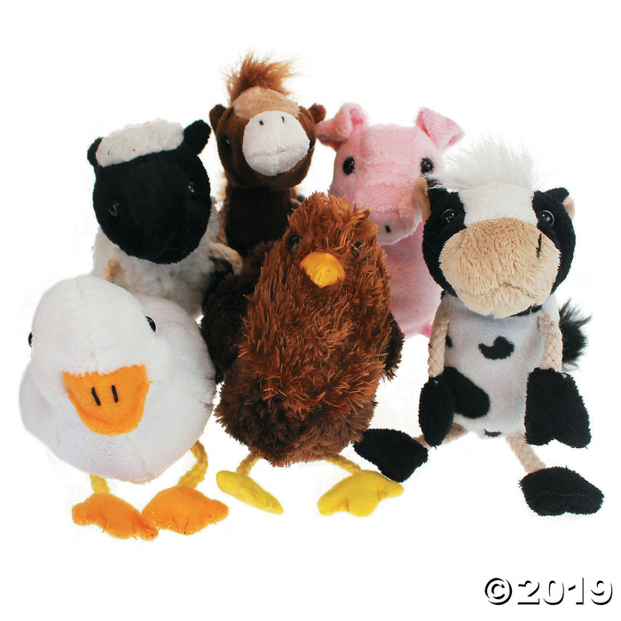 Farm Animals Finger Puppets 6 Set (1 Set(s)) Farm Animals Finger Puppets 6 Set (1 Set(s))