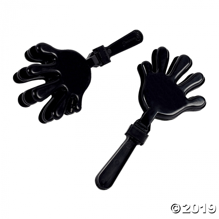 Black Hand Clappers (Per Dozen)