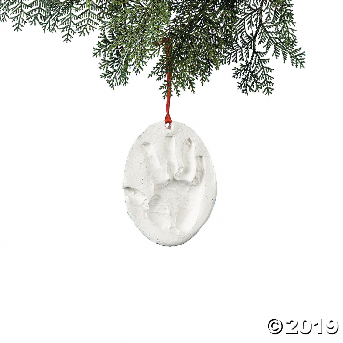 Christmas Ornament Handprint Craft Kit (Makes 12)