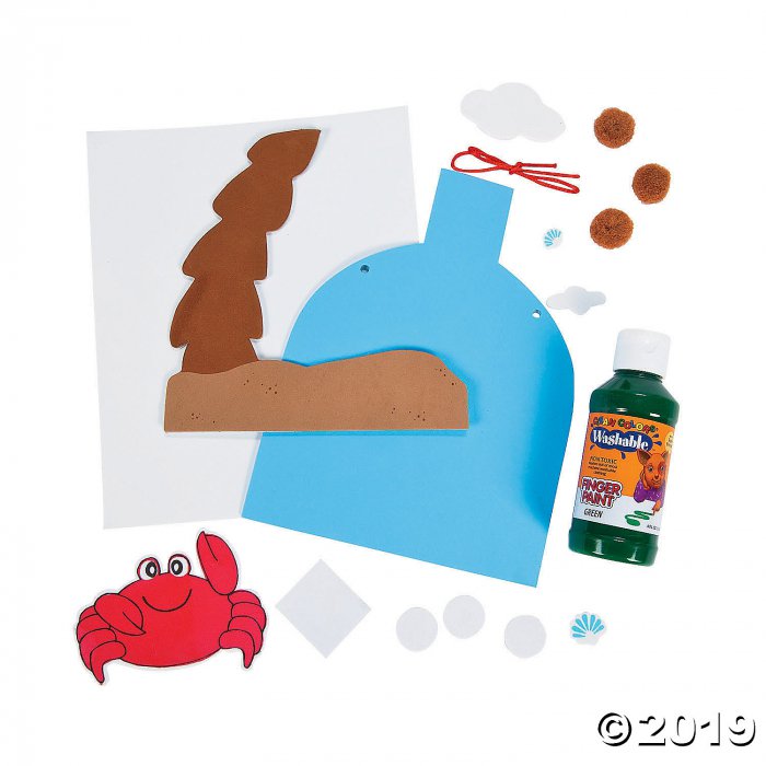 Palm Tree Handprint Craft Kit (Makes 12)