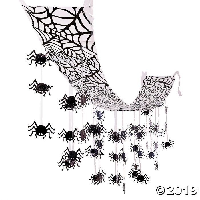 Hanging Spider Ceiling Halloween Decoration (1 Piece(s)) Hanging Spider Ceiling Halloween Decoration (1 Piece(s))