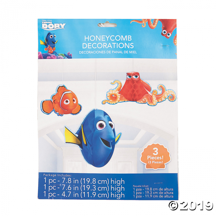 Finding Dory Honeycomb Hanging Decorations (3 Piece(s))