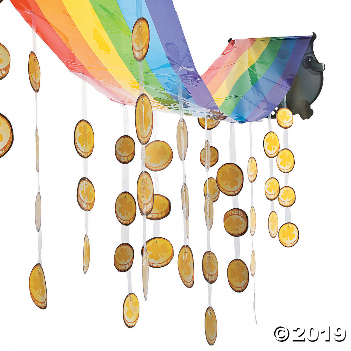 Pot of Gold Hanging Ceiling Decoration (1 Piece(s)) Pot of Gold Hanging Ceiling Decoration (1 Piece(s))