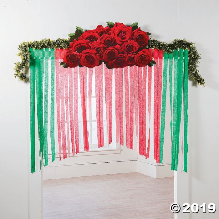 Double-Sided Rose Hanging Decoration (1 Piece(s))