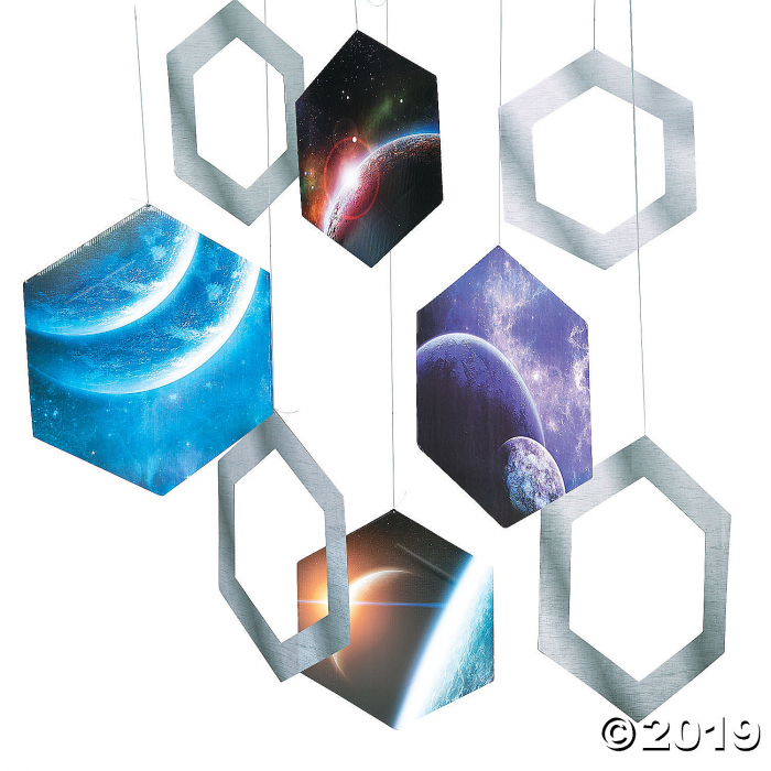 Out of This World Hanging Hexagon Set (1 Set(s))
