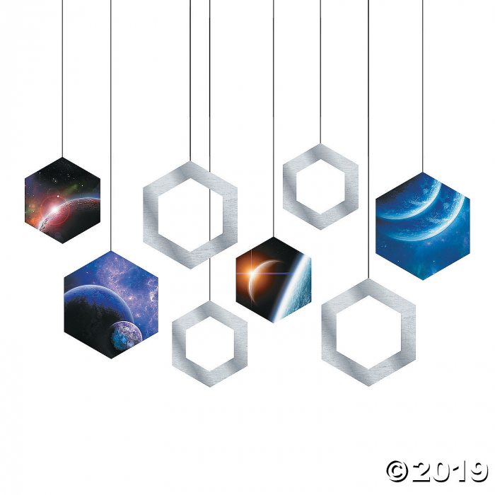 Out of This World Hanging Hexagon Set (1 Set(s))