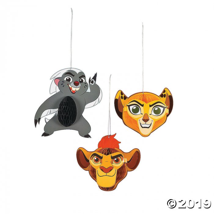 Disney® The Lion Guard Honeycomb Hanging Decorations (3 Piece(s))