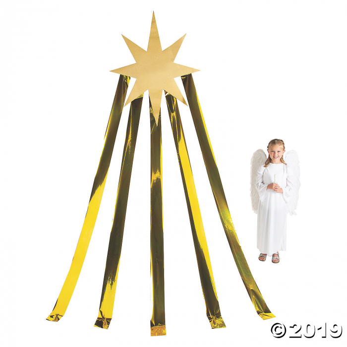 Large North Star Cutout with Streamers (1 Piece(s))