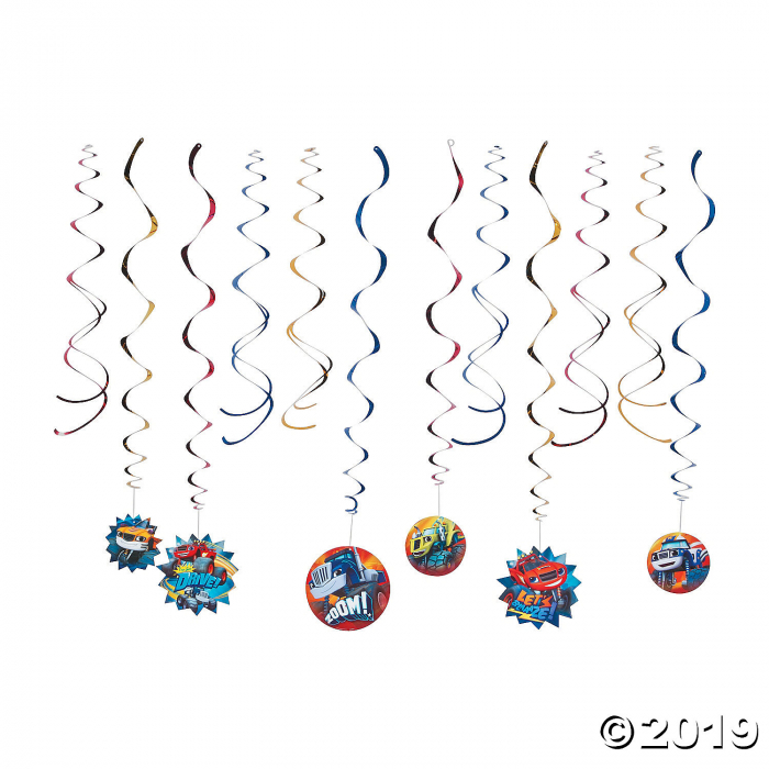 Blaze and the Monster Machines Hanging Swirls (Per Dozen)