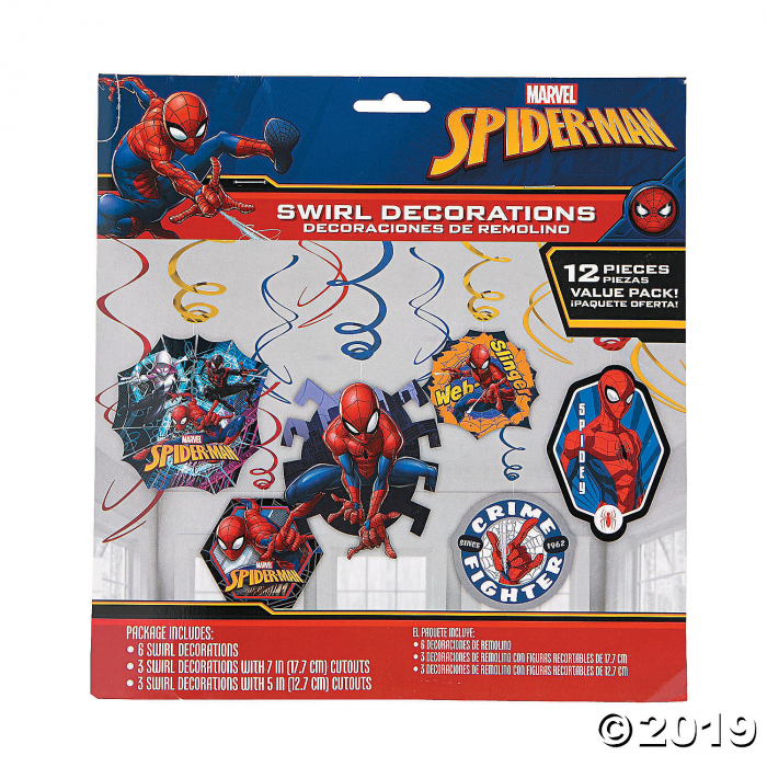 Ultimate Spider-Man Hanging Swirls Value Pack (Per Dozen)