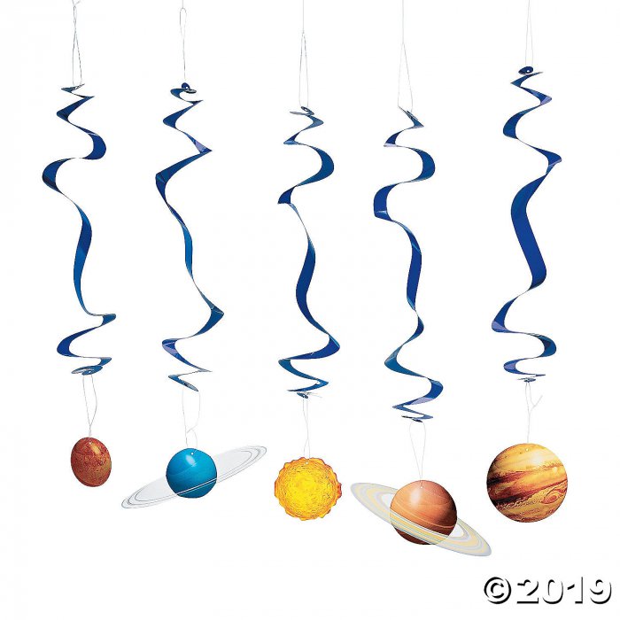 Solar System Hanging Swirls (1 Set(s))