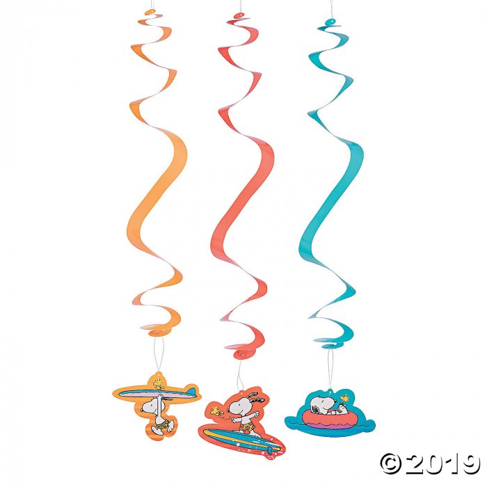 Peanuts® Summer Hanging Swirls (Per Dozen)