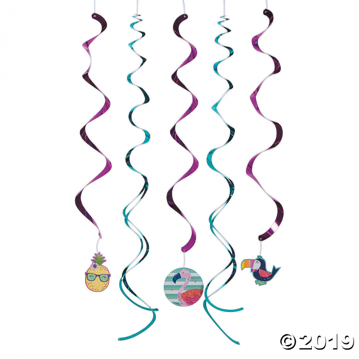 Pineapple 'n Friends Hanging Swirls (5 Piece(s)) Pineapple 'n Friends Hanging Swirls (5 Piece(s))