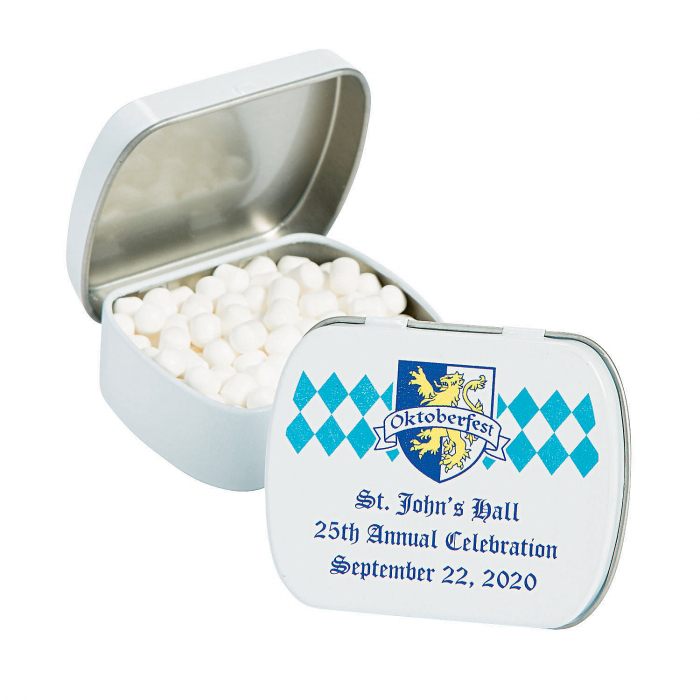 Personalized Oktoberfest Mint Tins 24 Piece S Glowuniverse Com