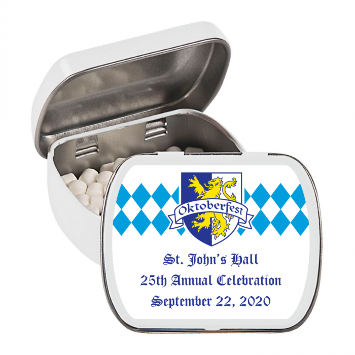 Personalized Oktoberfest Mint Tins 24 Piece S Glowuniverse Com