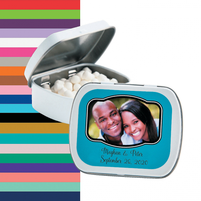Custom Photo Mint Tins with Frame (24 Piece(s))