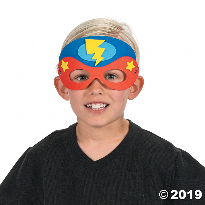 Superhero Mask Craft Kit (Makes 12)
