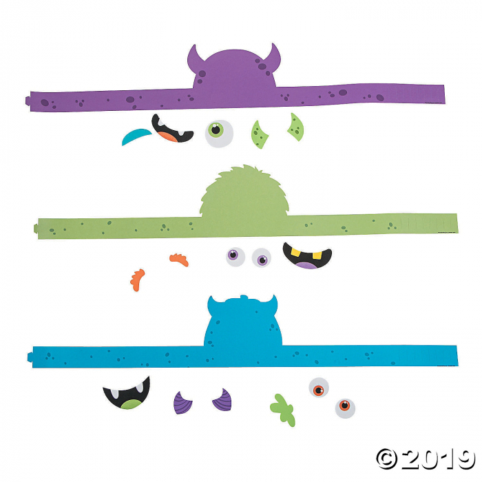 Monster Crown Craft Kit (Makes 12)