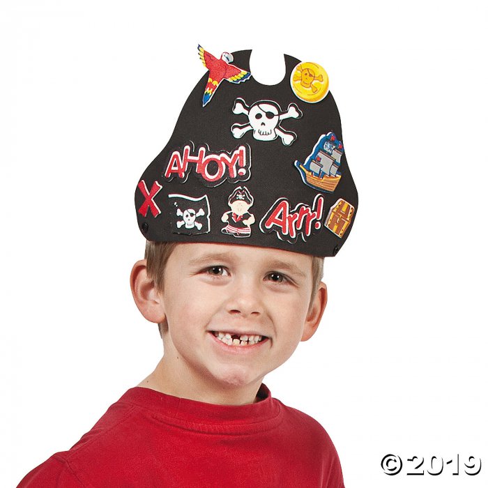 DIY Pirate Hat Kit (Per Dozen)